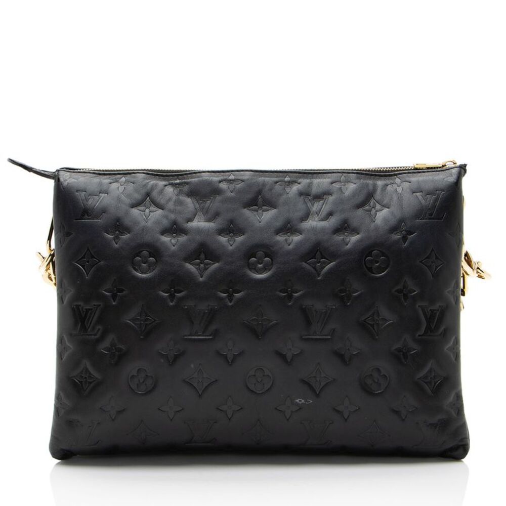 Louis Vuitton Monogram Embossed Lambskin Coussin MM Shoulder Bag - Picture 3 of 14